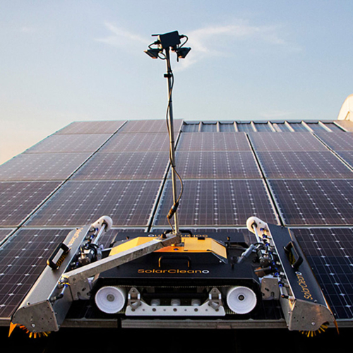 Solar Cleaning Robots